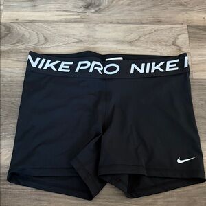 Nike Pro Women's Black Athletic Shorts